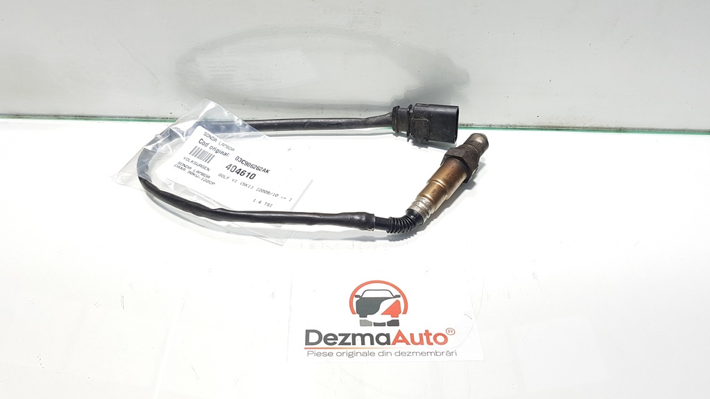 Sonda lambda, Vw Golf 6 [Fabr 2009-2013] 1.4 tsi, CAXA, 03C906262AK (id:404610)