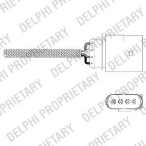Sonda Lambda VW GOLF IV Variant (1J5) (1999 - 2006) DELPHI ES20343-12B1 piesa NOUA