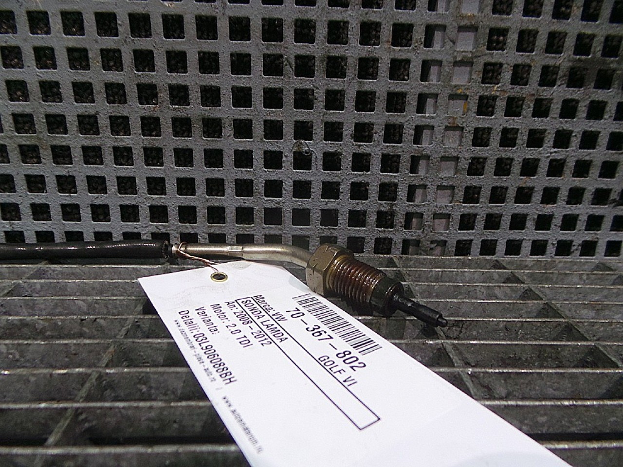 SONDA LAMBDA VW GOLF VI 2.0 TDI - (2008 2012)