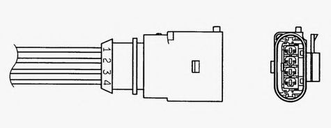 Sonda Lambda VW TIGUAN (5N) (2007 - 2016) NGK 96304 piesa NOUA