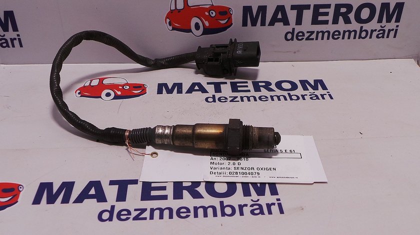 SONDA LAMDA BMW SERIA 5 E 61 SERIA 5 E 61 2.0 D - (2007 2010)