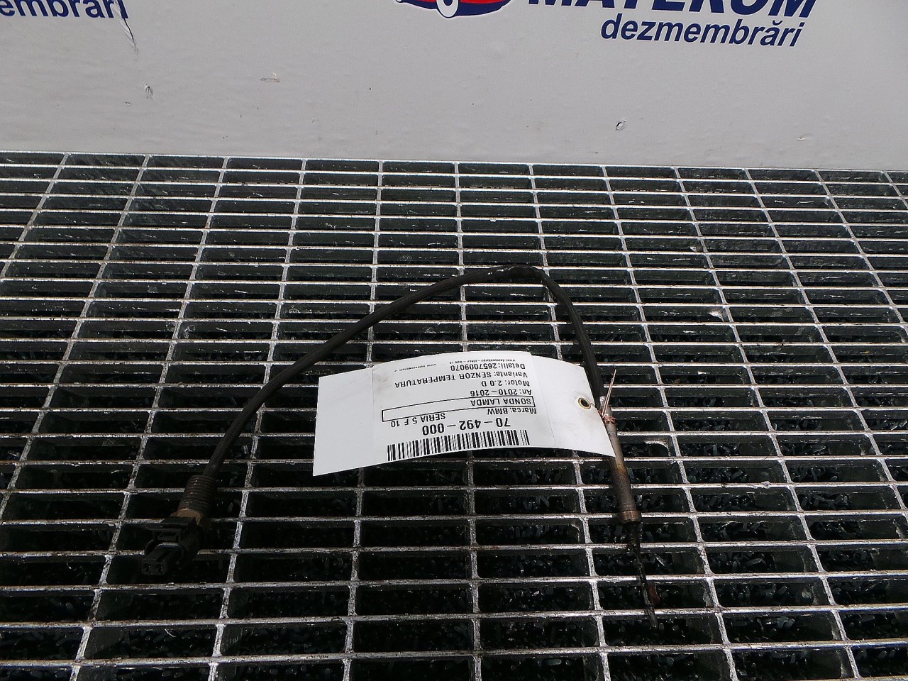 SONDA LAMDA BMW SERIA 5 F 10 SERIA 5 F 10 2.0 D - (2010 2017)