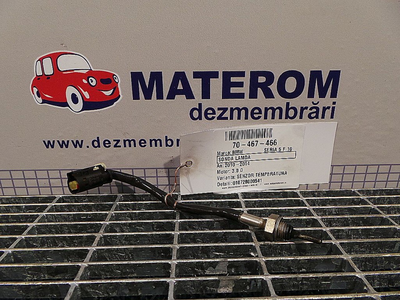 SONDA LAMDA BMW SERIA 5 F 10 SERIA 5 F 10 3.0 D - (2010 2014)