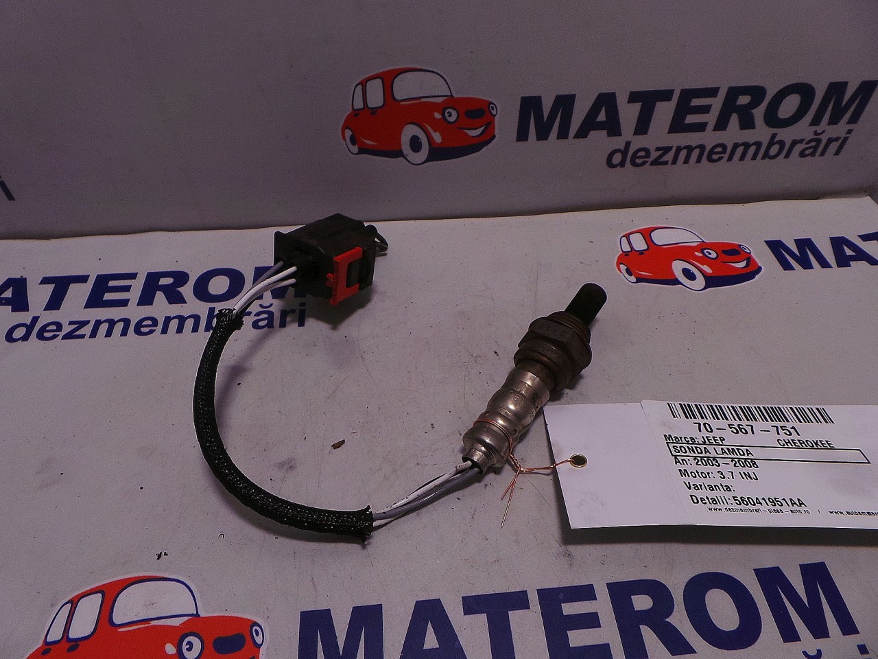 SONDA LAMDA JEEP CHEROKEE 3.7 INJ - (2003 2008)