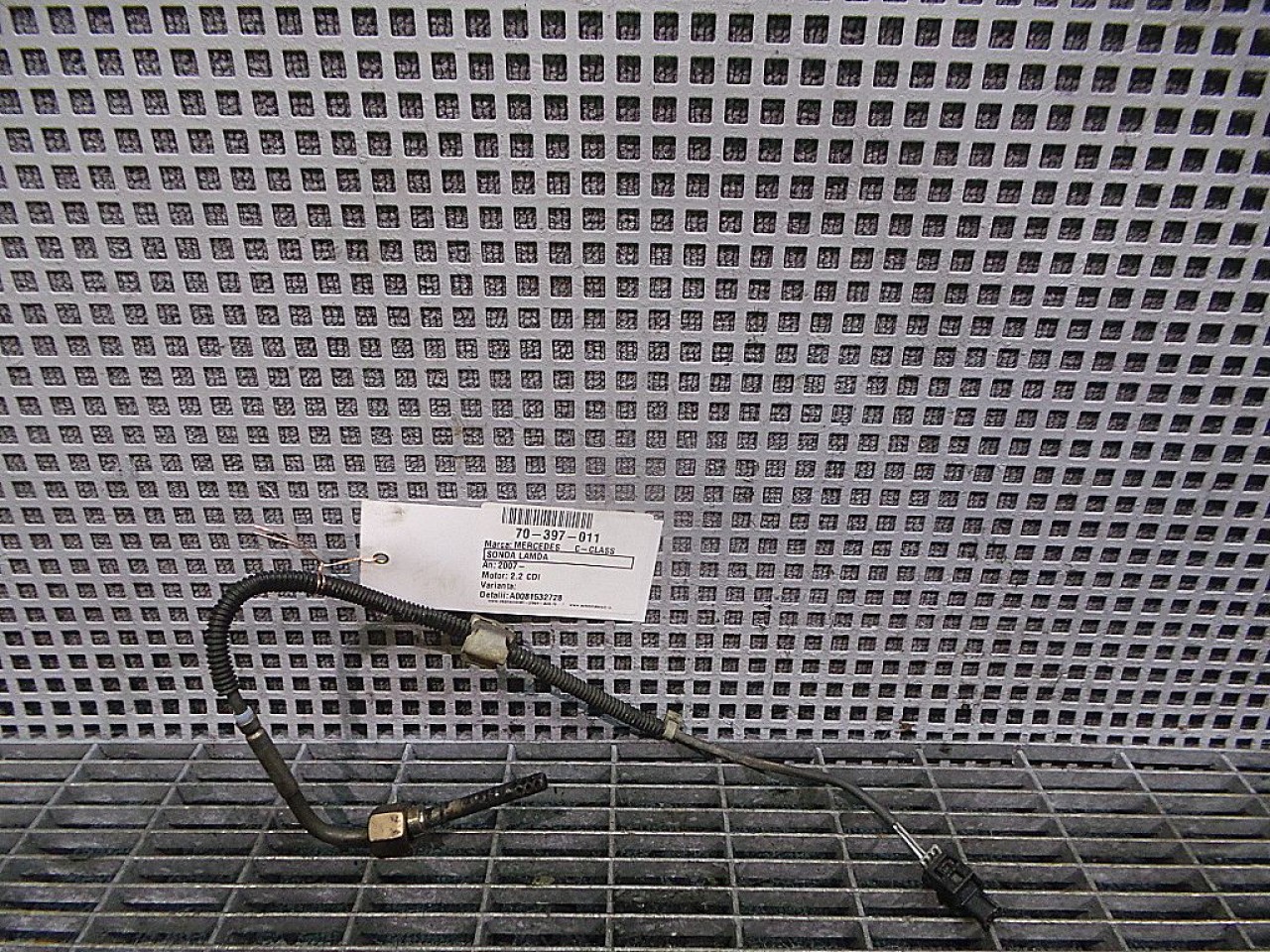 SONDA LAMDA MERCEDES C-CLASS C-CLASS 2.2 CDI - (2007 2011)