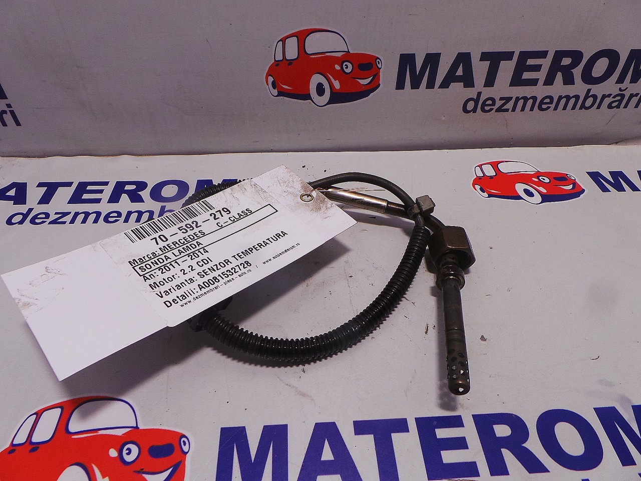 SONDA LAMDA MERCEDES C-CLASS C-CLASS 2.2 CDI - (2011 2014)