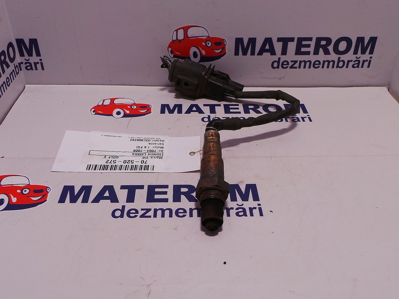 SONDA LAMDA VW GOLF V GOLF V 1.6 FSI - (2004 2008)