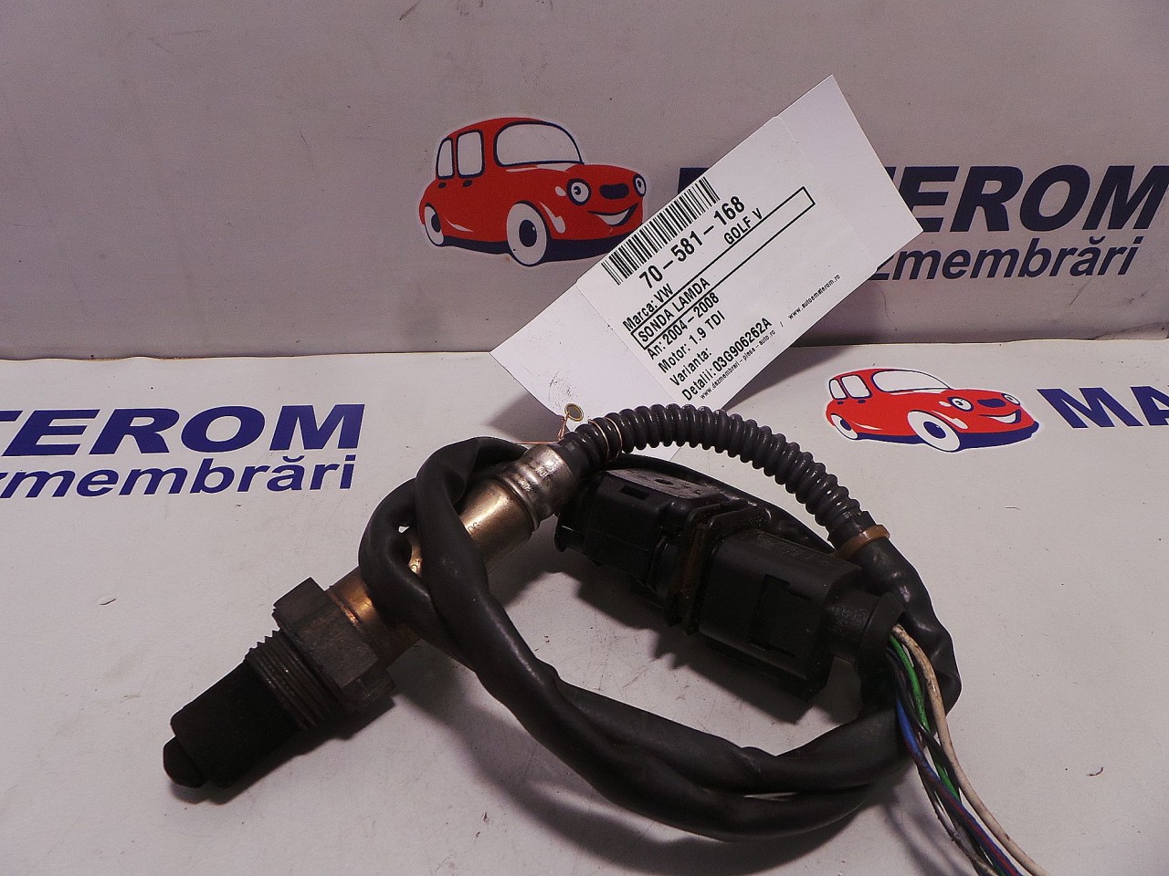 SONDA LAMDA VW GOLF V GOLF V 1.9 TDI - (2004 2008)