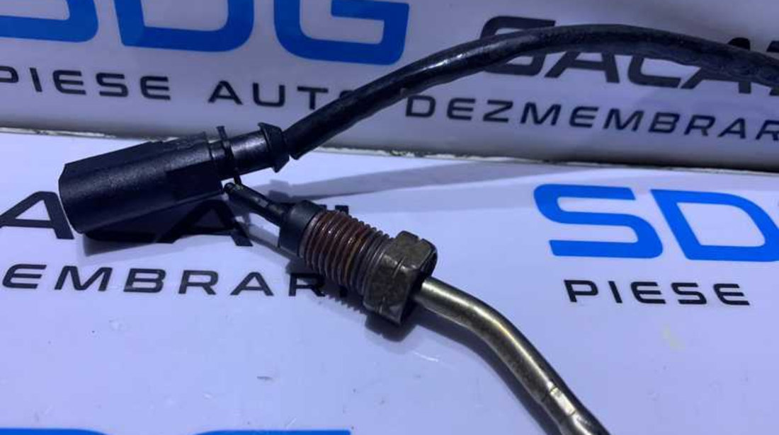 Sonda Senzor Temperatura Evacuare Gaze VW Golf 6 PLUS 2.0 TDI CFHB CFHC CLCA 2008 - 2014 Cod 03L906088BD 03L906088GP