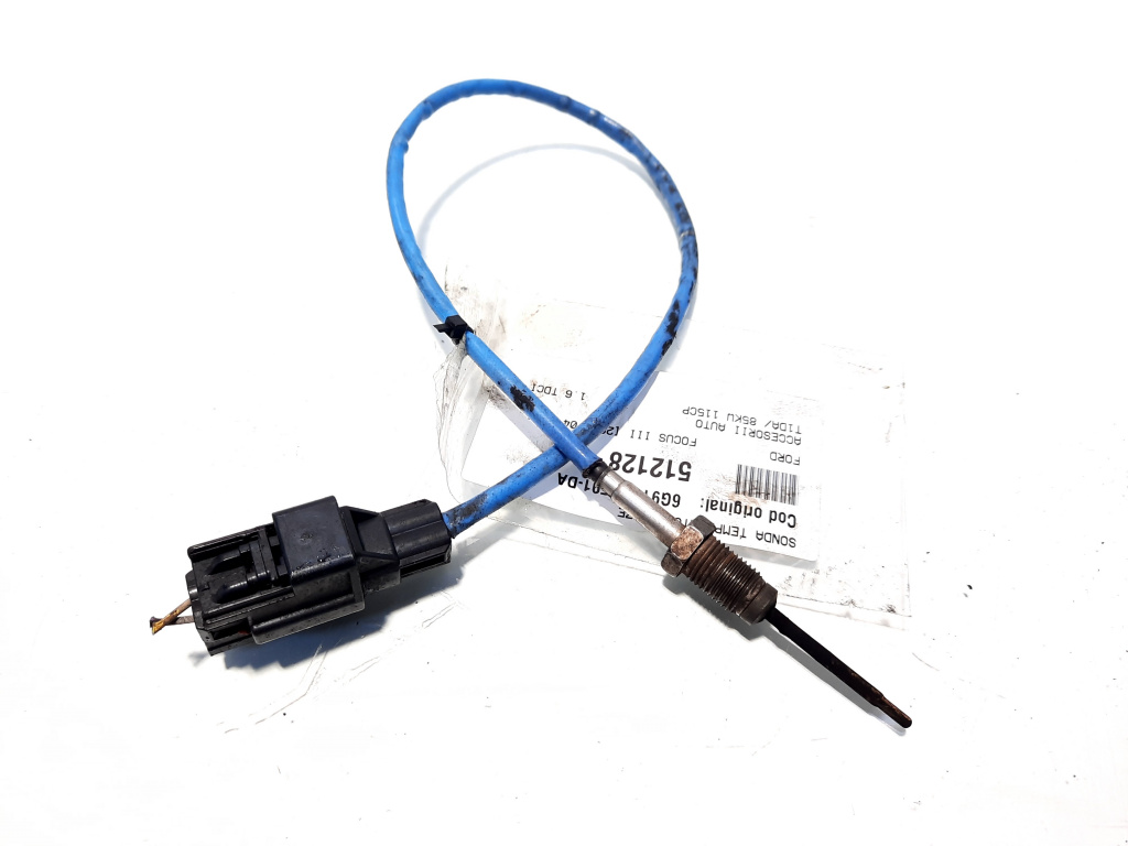 Sonda temperatura gaze, cod 6G91-12B591-DA, Ford Focus 3, 1.6 TDCI, T1DA (id:512128)
