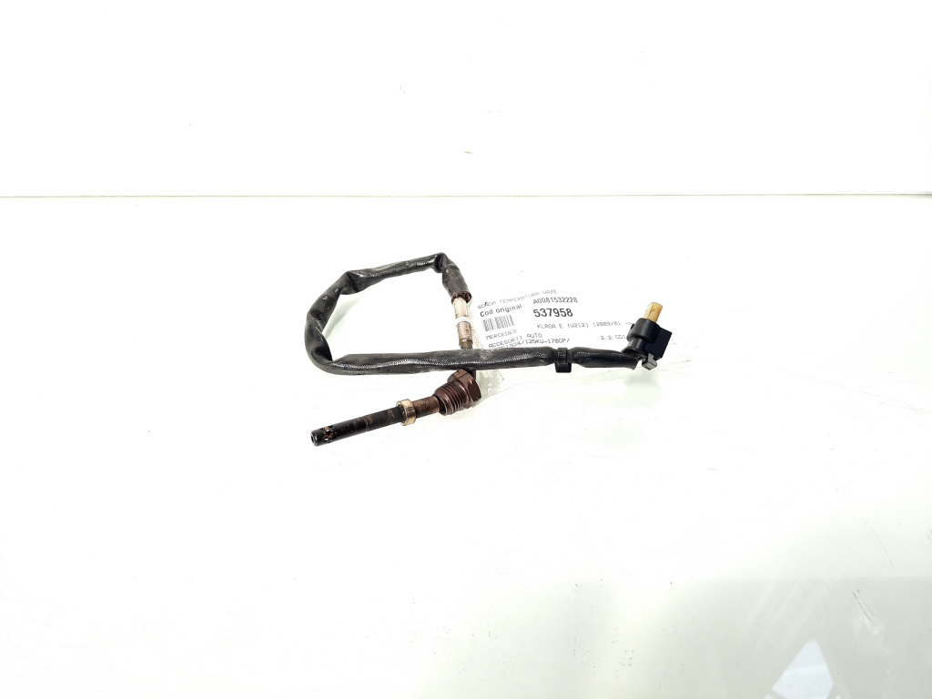 Sonda temperatura gaze, cod A0081532228, Mercedes Clasa E (W212), 2.2 CDI, OM651924 (id:537958)