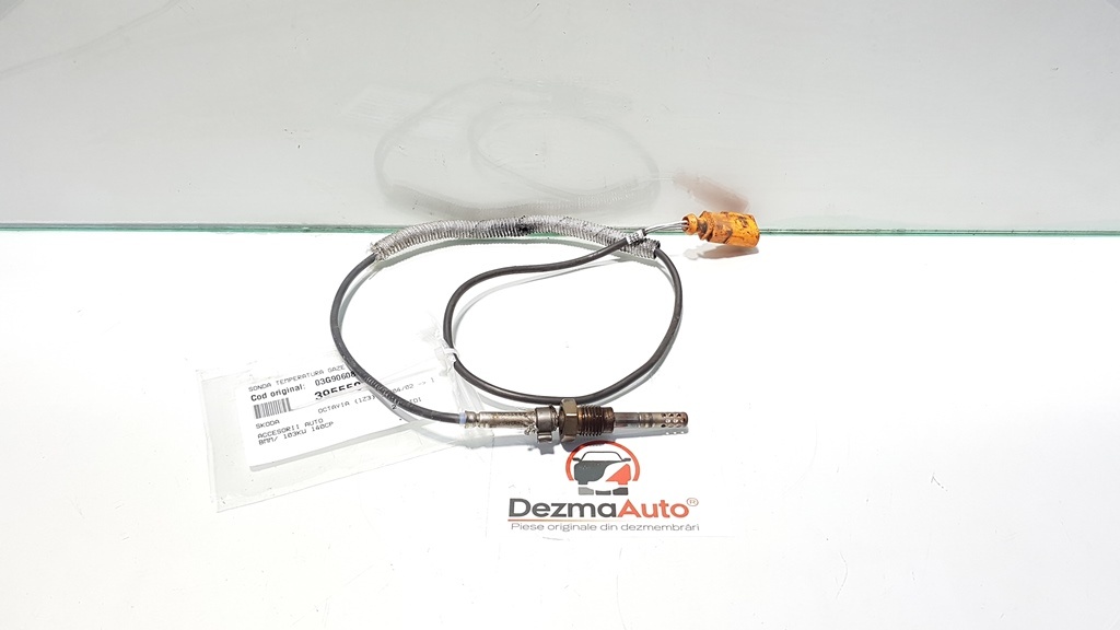 Sonda temperatura gaze, Skoda Octavia 2 (1Z3) 2.0 tdi, BKD, 03G906088D (id:395550)