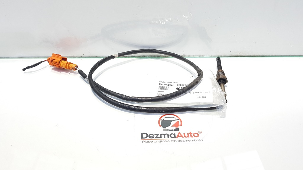 Sonda temperatura gaze, Skoda Superb II [Fabr 2008-2015] 1.6 tdi, CAY, 03L906088CC (id:403516)