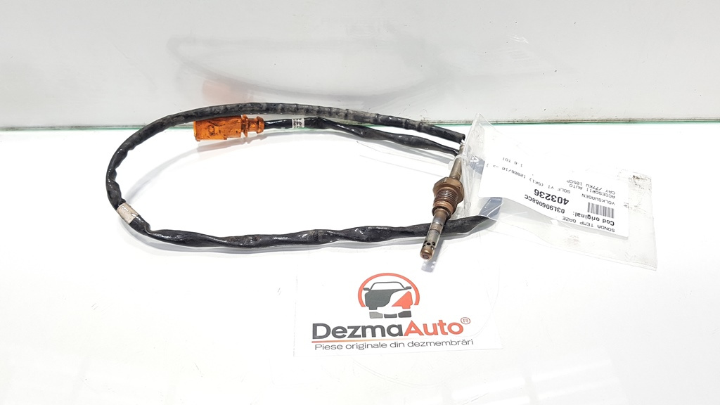 Sonda temperatura gaze, Vw Golf 6 [Fabr 2009-2013] 1.6 tdi, CAY, 03L906088CC (id:403236)