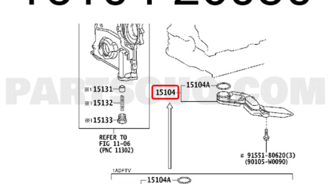 SORB ULEI PLASTIC DIN BAIE TOYOTA AVENSIS Rav 4 COROLLA AURIS EURO4 SI EURO 5 2.0 SI 2.2 1AD-FTV 2AD-FTV