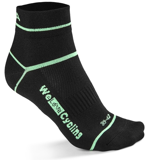 Sosete Ciclism Unisex Oe Skoda Cycling Verde / Negru Marimea 43-46 6U0084361B