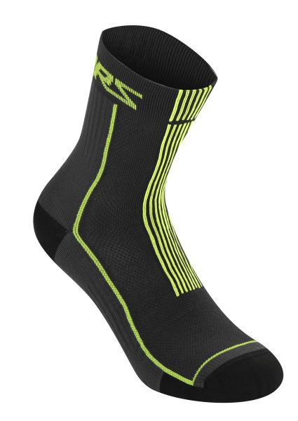 Sosete Moto Alpinestars Summer Cheie 15 Negru / Glben Marimea S 1701220/1047/S