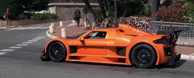 Sotia perfecta: e blonda, e bogata, face drifturi si conduce un monstru de Gumpert Apollo prin Monaco