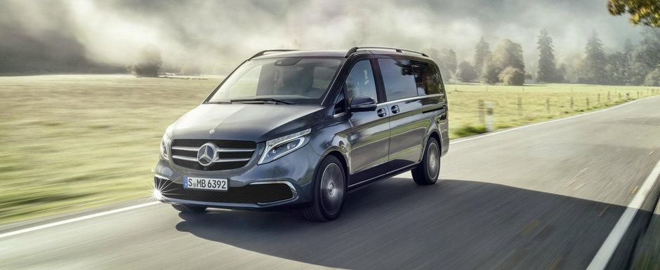 Spatiu pentru toata familia si lux ca intr-un S-CLASS. Acesta este noul MERCEDES V-Class facelift Spatiu pentru toata familia si lux ca intr-un S-CLASS. Acesta este noul MERCEDES V-Class facelift