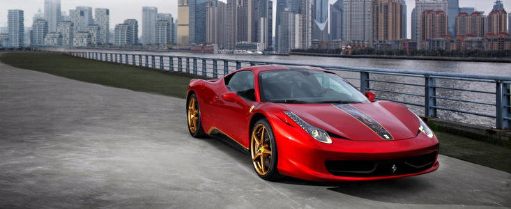 Special pentru China: Noul Ferrari 458 Italia ia infatisarea unui dragon