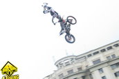 Spectacol rar la prima demonstratie de FMX din Romania