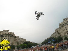 Spectacol rar la prima demonstratie de FMX din Romania