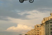 Spectacol rar la prima demonstratie de FMX din Romania