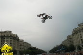 Spectacol rar la prima demonstratie de FMX din Romania