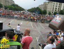 Spectacol rar la prima demonstratie de FMX din Romania