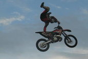 Spectacol rar la prima demonstratie de FMX din Romania