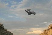 Spectacol rar la prima demonstratie de FMX din Romania