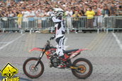 Spectacol rar la prima demonstratie de FMX din Romania