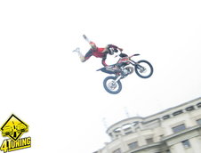 Spectacol rar la prima demonstratie de FMX din Romania