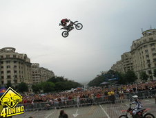 Spectacol rar la prima demonstratie de FMX din Romania