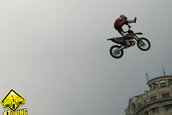 Spectacol rar la prima demonstratie de FMX din Romania