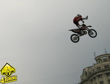 Spectacol rar la prima demonstratie de FMX din Romania