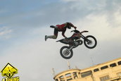 Spectacol rar la prima demonstratie de FMX din Romania