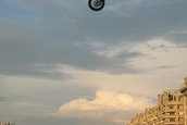 Spectacol rar la prima demonstratie de FMX din Romania