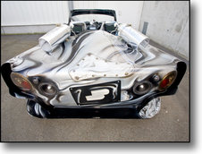 Spider NSF Golf 2, sculptura in fibra sau kitsch?