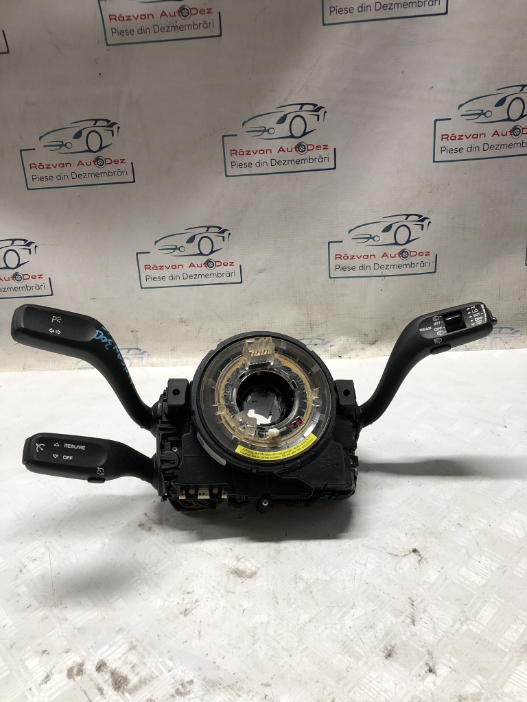 Spira volan + manete Porsche Macan 3.0 Benzina 2013, 95B953502R / 95B953568B / 95B953507CG