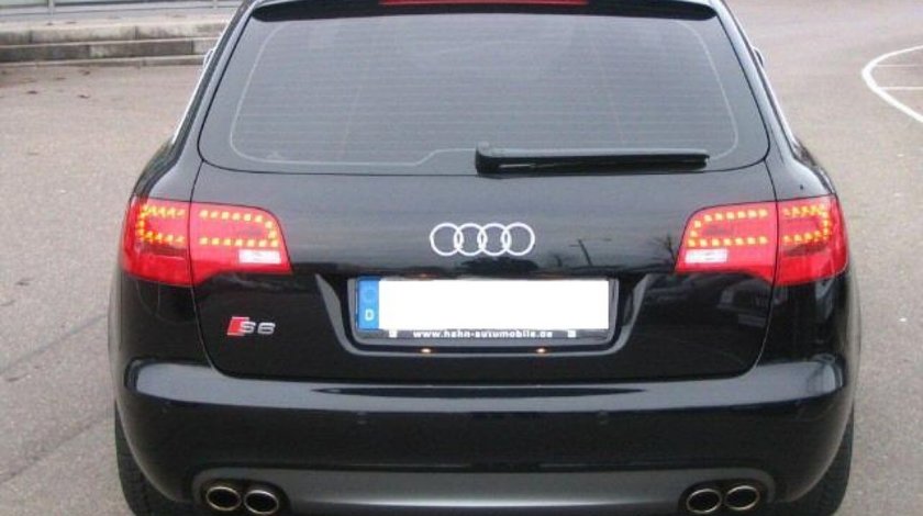 Spoiler bara spate pentru evacuare dubla AUDI S6A6 4F 2005 2009 AVANT