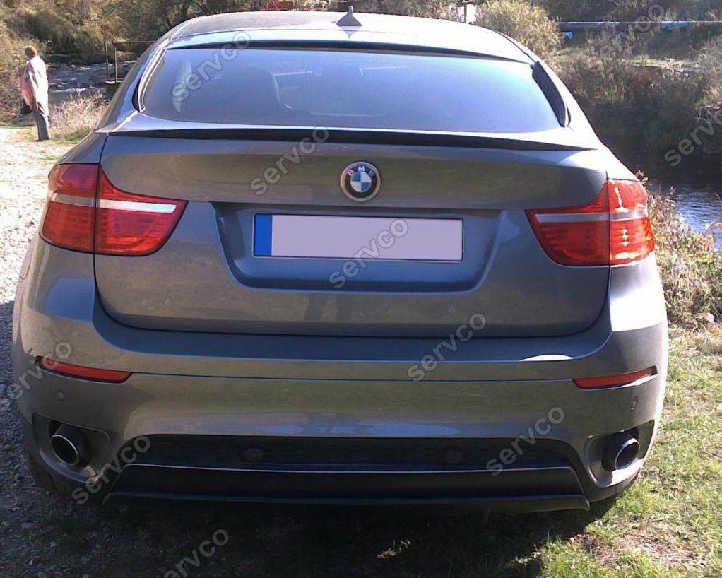 spoiler Eleron BMW X6 E71 E72 Mlook pachet M tech ver1