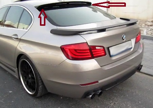 spoiler Eleron luneta BMW F10 Hamann ver4