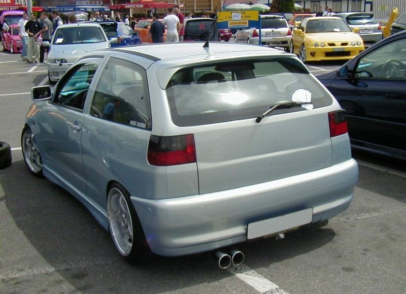 Spoiler eleron luneta hayon Seat Ibiza 1994 1999 ver1