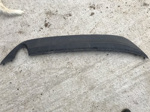 Spoiler Fusta bara spate Vw Golf 7 Hatchback 2013 2014