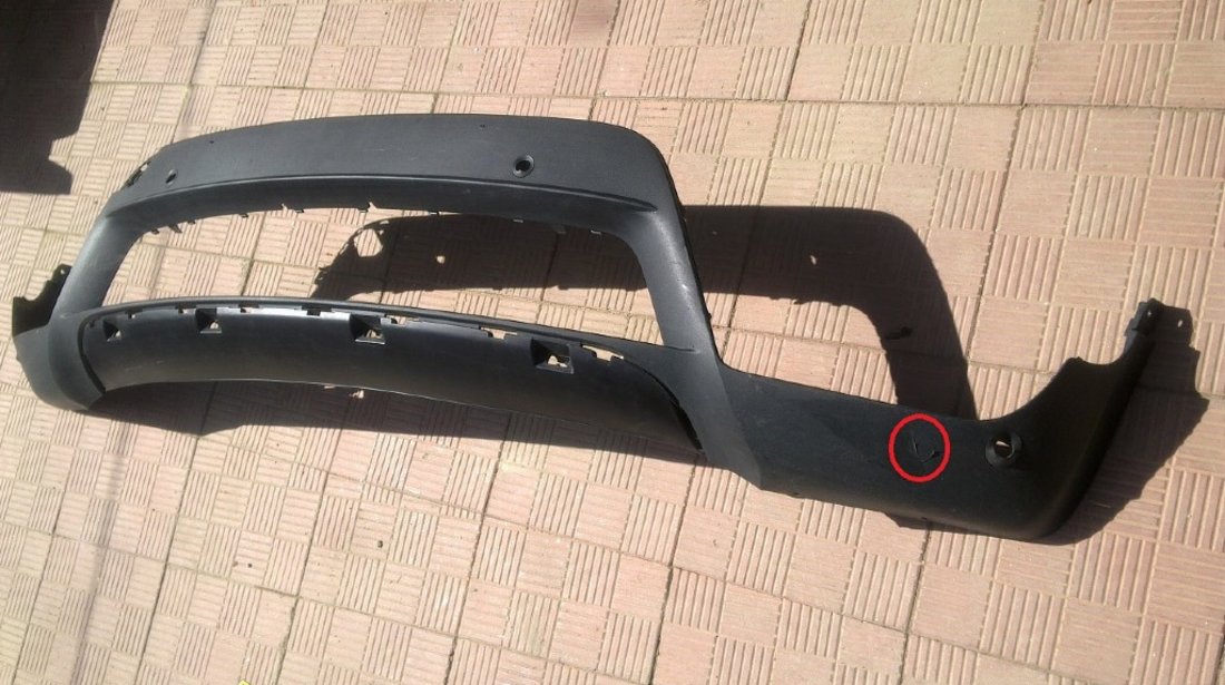 Spoiler inferior bara fata bmw x5 2011