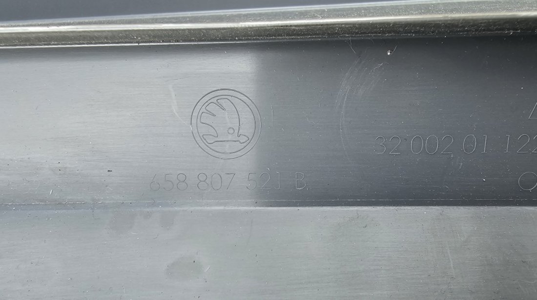 Spoiler inferior / Difuzor bara spate Skoda Scala / Kamiq 2019 2020 2021