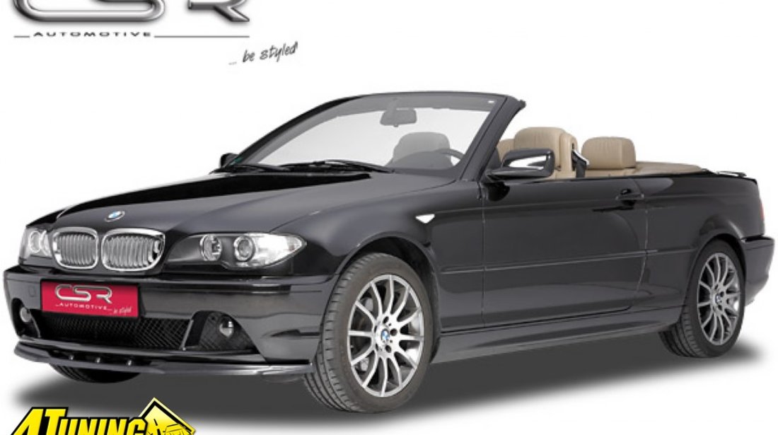 Spoiler Prelungire Bara Fata BMW Seria 3 E46 facelift coupe cabrio 3 2003 9 2006 CSL073 si non facelift CSL074 1999-3/2003