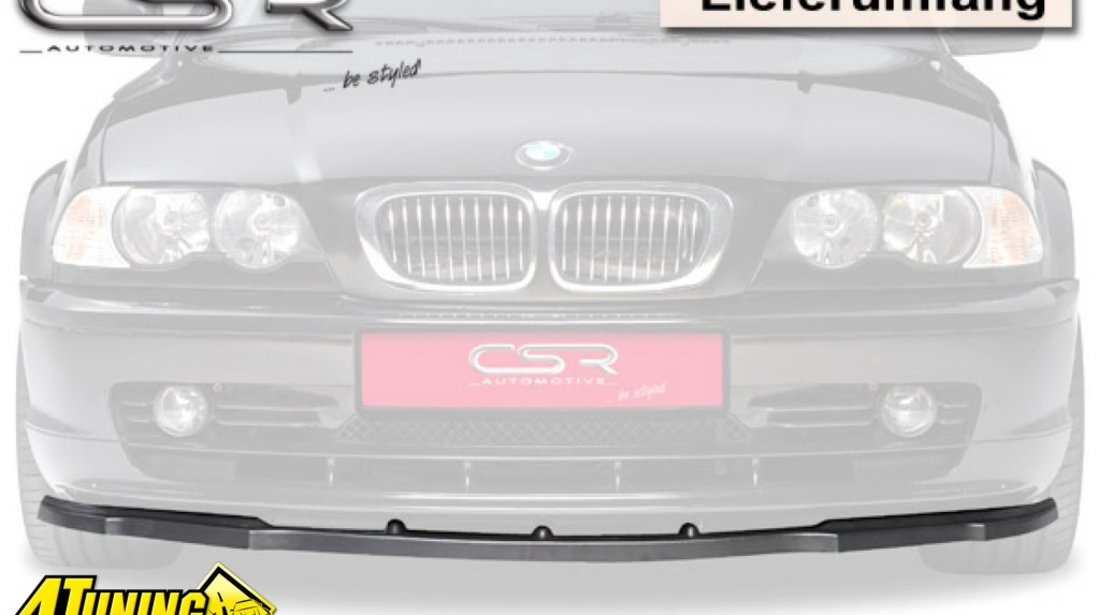 Spoiler Prelungire Bara Fata BMW Seria 3 E46 facelift coupe cabrio 3 2003 9 2006 CSL073 si non facelift CSL074 1999-3/2003