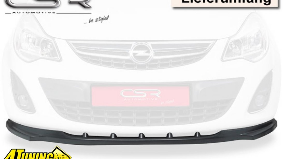 Spoiler Prelungire Bara Fata Opel Corsa D dupa 2010 CSL021